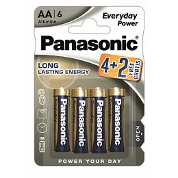 PANASONIC baterije LR6EPS/6BP 4+2F LR6EPS/6BP 4+2F