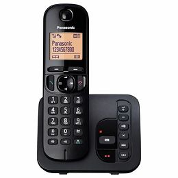 PANASONIC telefon bežični KX-TGC220FXB (TAM) sekretarica crni KX-TGC220FXB