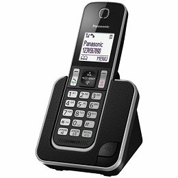 PANASONIC telefon bežični KX-TGD310FXB crni KX-TGD310FXB