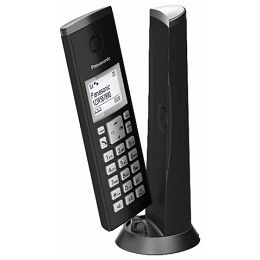 PANASONIC telefon bežični KX-TGK210FXB crni KX-TGK210FXB