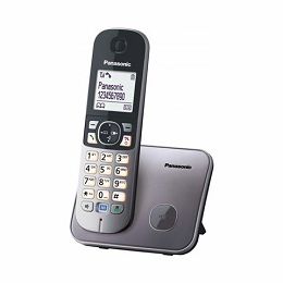 PANASONIC telefon bežični KX-TG6811FXM metalik sivi KX-TG6811FXM