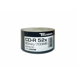 TRAXDATA OPTIČKI MEDIJ CD TRX CD-R SP50 BRAND 901SP5SDTRA01