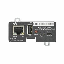 HPE Single Phase 1Gb UPS Ntwrk Mgmt Mod Q1C17A
