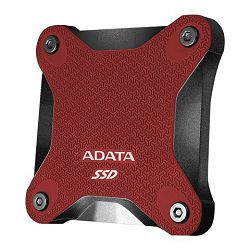 SSD externi disk ADATA 240GB Red, ASD600 ASD600Q-240GU31-CRD