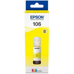 Tinta EPSON EcoTank/ITS 106 yellow C13T00R440