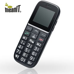 Mobitel MEANIT Veteran IV Plus, Dual SIM, crni + torbica