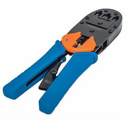 LAN Crimping tool, modular plug, RJ45/RJ11/RJ12 211048