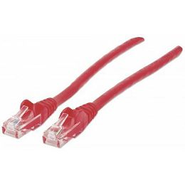 Intellinet prespojni mrežni kabel Cat.6 UTP PVC 0.5m crveni 342131
