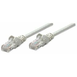 Network Cable, Cat6 certified, CU, U/UTP, PVC, 1.5 m, Gray 738125