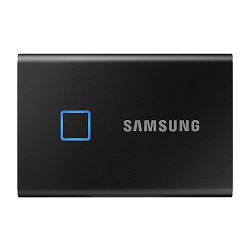 SSD vanjski 1000 GB SAMSUNG T7 Touch, MU-PC1T0K/WW, 1050 MB/s,USB-C, V-Nand, crni MU-PC1T0K/WW