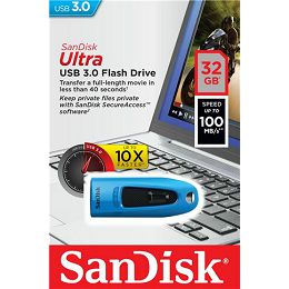 USB memorija Sandisk Ultra USB 3.0 Blue 32GB SDCZ48-032G-U46B