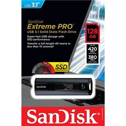 USB memorija Sandisk Extreme PRO USB 3.1 128GB SDCZ880-128G-G46