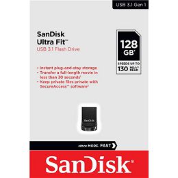 USB memorija Sandisk Ultra Fit USB 3.1 128GB SDCZ430-128G-G46