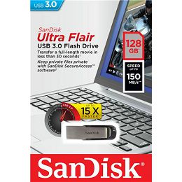 USB memorija Sandisk Ultra Flair USB 3.0 128GB Blue SDCZ73-128G-G46B