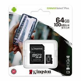 MEM SD MICRO 64GB Canvas Plus + ADP SDCS2/64GB