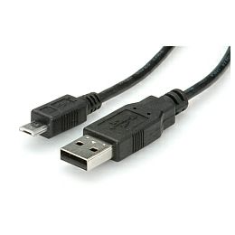 Roline USB2.0 kabel TIP A(M) na Micro B(M), 3.0m, crni