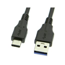 Roline USB3.1 kabel TIP A-C M/M, 0.5m, crni