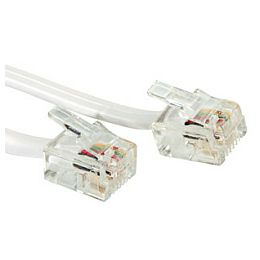 Roline RJ12 (6P4C) telefonski kabel, 6.0m