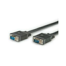 Roline VGA HQ kabel, HD15 M/M, 10m, crni