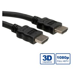 Roline HDMI kabel sa mrežom, HDMI M - HDMI M, 10m