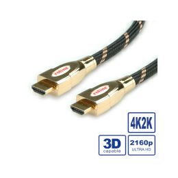 Roline GOLD HDMI Ultra HD kabel sa mrežom, M/M, 2.0m