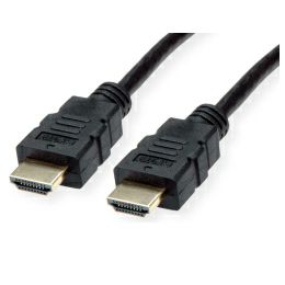 Roline HDMI kabel sa mrežom, HDMI M - HDMI M, TPE, fleksibilan, 1.5m