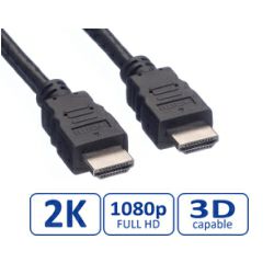 Roline VALUE HDMI kabel, HDMI M - HDMI M, 10m