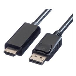 Roline VALUE DisplayPort kabel v1.2, DP - UHDTV, M/M, 5.0m, crni