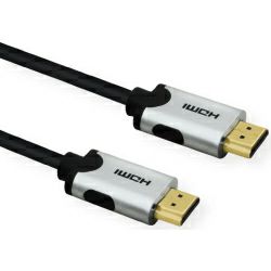 Roline VALUE HDMI 10K Ultra High Speed kabel v2.1, M/M, crni, 2.0m