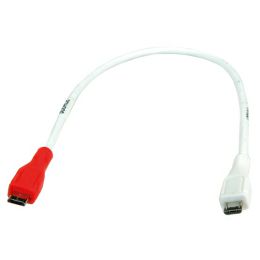 Roline VALUE USB2.0 kabel za punjenje TIP Micro B(M) - Micro B(M), 0.3m, bijeli