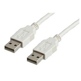 Roline VALUE USB2.0 kabel TIP A-A M/M, 0.8m, bijeli