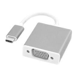Roline adapter USB-C - VGA, M/F, 0.1m