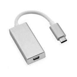 Roline adapter USB-C - Mini DisplayPort v1.2, M/F, 0.1m