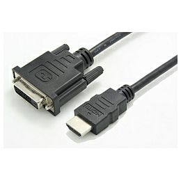 Roline VALUE adapter/kabel HDMI - DVI-D (24+1), M/F, 0.15m