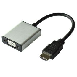 Roline VALUE adapter/kabel HDMI - VGA+Audio, M/F, (Stereo), 0.15m