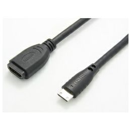 Roline VALUE adapter/kabel HDMI - Mini HDMI, F/M, 0.15m