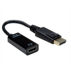 Roline VALUE adapter/kabel 4K DP - HDMI, M/F