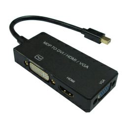 Roline VALUE adapter/kabel Mini DisplayPort - VGA/DVI/HDMI, M/F, v1.2, aktivni, 0.1m