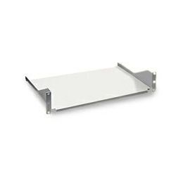 Tecnosteel noseća polica 2U front mount - 250mm, nosivosti do 25kg, grey (F9000)