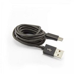Kabel SBOX, USB (M) na USB-C (M), 1,5 m, crni