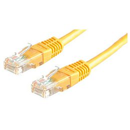 Roline UTP mrežni kabel Cat.6, 0.5m, žuti