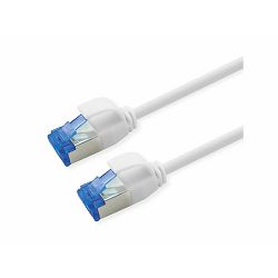 Roline  S/FTP (PiMF) Data Center mrežni kabel, Cat.6A (Class EA), slim, LSOH, tangle free, 1.5m, bijeli