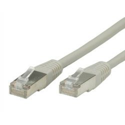 Roline VALUE Patch kabel oklopljeni Cat 6 S/FTP (PiMF) 7m sivi