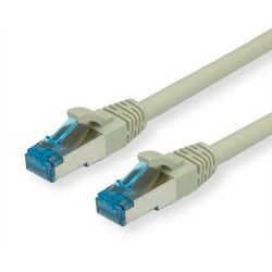 Roline VALUE S/FTP mrežni kabel Cat.6a, sivi, 1.0m
