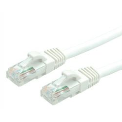 Roline VALUE UTP mrežni kabel Cat.6/Class E, halogen-free, 10m, bijeli
