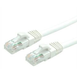 Roline VALUE UTP mrežni kabel Cat.6a, 1.0m, bijeli