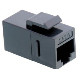 Roline VALUE RJ45 Keystone Modular Coupler Cat.6/Class E, UTP, crni