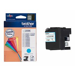 BROTHER LC223C ink cyan 550pages Black LC223C