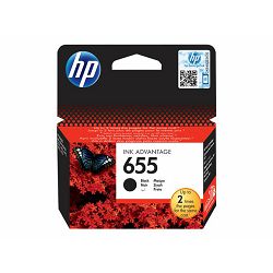 HP 655 ink cartridge black 550p CZ109AE#BHK