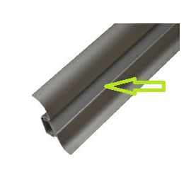 EcoVision mliječni pokrov za ALU BaseBoard, 2,5m